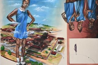 Contemporary art exhibition Ekene Emeka-Maduka Zurich Lord of the Flies The Plot Thickens at Fabienne Levy Zurich Switzerland
