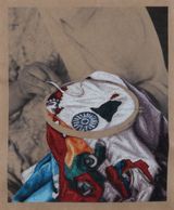 Embroiderers Dedicated to unknown Embroiderers 13 by Aoyama Satoru contemporary artwork mixed media textile