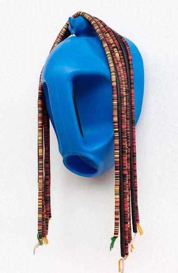Aichatte by Romuald Hazoume contemporary artwork sculpture