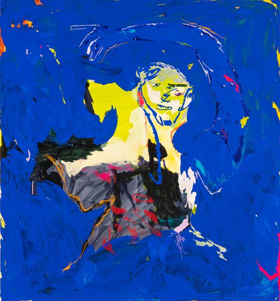 Soft shield return to surface by Tom Polo contemporary artwork Painting
