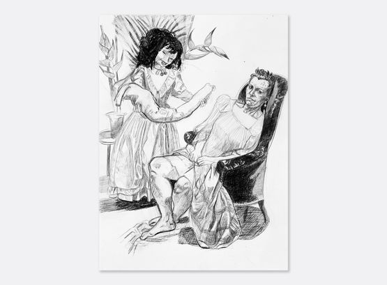 She Doesnt Want It by Paula Rego contemporary artwork Painting