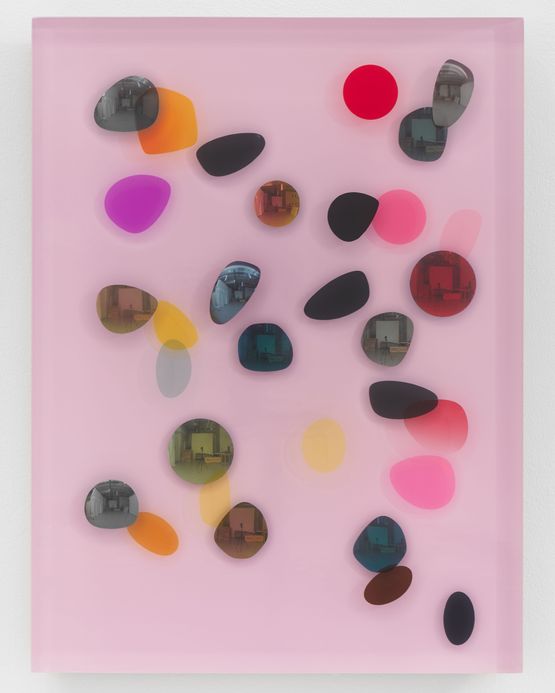 January 1978 Pink Haze by Jim Lambie contemporary artwork Sculpture