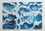 Waves by Oscar Oiwa contemporary artwork painting
