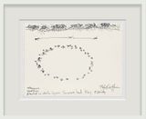 Mangrove Seedlings planted in shallow lagoon Summerland Key Florida by Robert Smithson contemporary artwork drawing painting works on paper