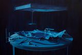Relief with water by Levi Van Veluw contemporary artwork painting works on paper