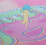 HAPPINESS by Yeo Kaa contemporary artwork painting