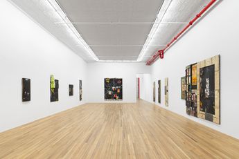 Contemporary art exhibition Raymond Saunders Raymond Saunders at Andrew Kreps Gallery 22 Cortlandt Alley United States