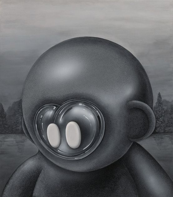 Primate - My Safe Space by Tos Suntos contemporary artwork Painting