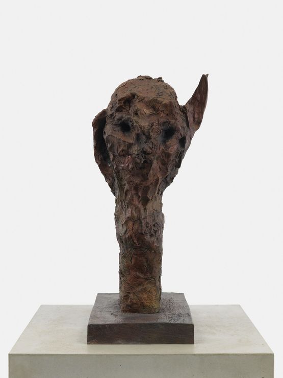 Poet edition of 3  2AP this is 23 by Huma Bhabha contemporary artwork Sculpture