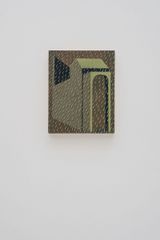 Yellow Roof by Nina Silverberg contemporary artwork painting