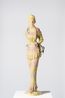 Woman with reticule by Linda Marrinon contemporary artwork Sculpture