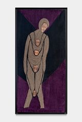 Bold Upstanding by Enrico David contemporary artwork sculpture textile