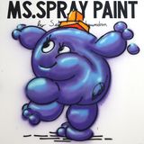 MS SPRAYPAINT by Sebastian Chaumeton contemporary artwork painting