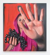 Dont by Amanda Wall contemporary artwork painting works on paper