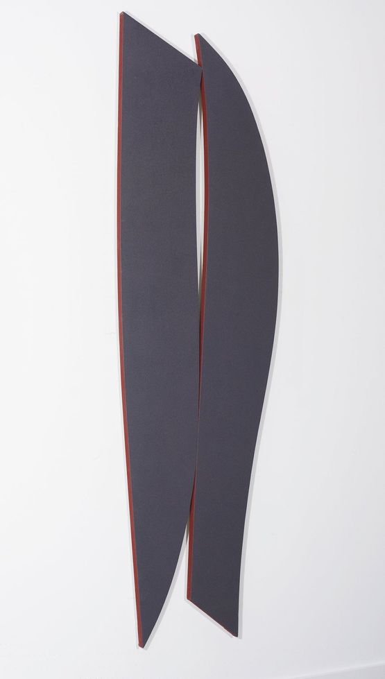 Flares Grace Black by Kenneth Noland contemporary artwork Painting