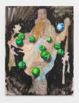 Floating Beads by Zhou Yilun contemporary artwork painting