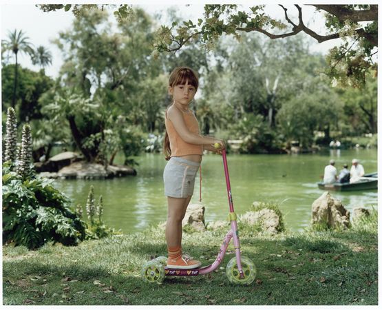 Parque de la Ciudadela Barcelona June 4 2005 by Rineke Dijkstra contemporary artwork Photography