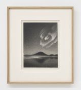Scenery III by Kong Lingnan contemporary artwork drawing works on paper