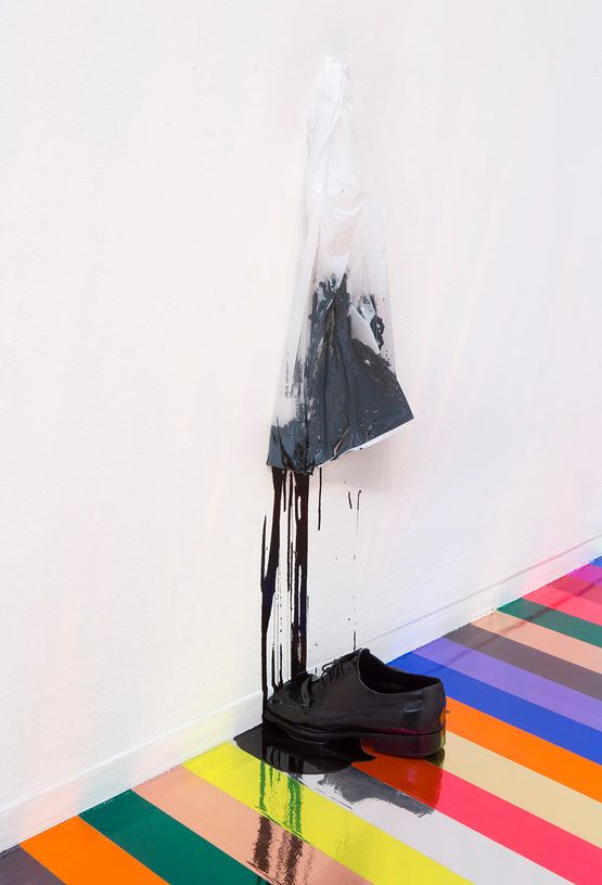Zero Concerto by Jim Lambie contemporary artwork Mixed Media