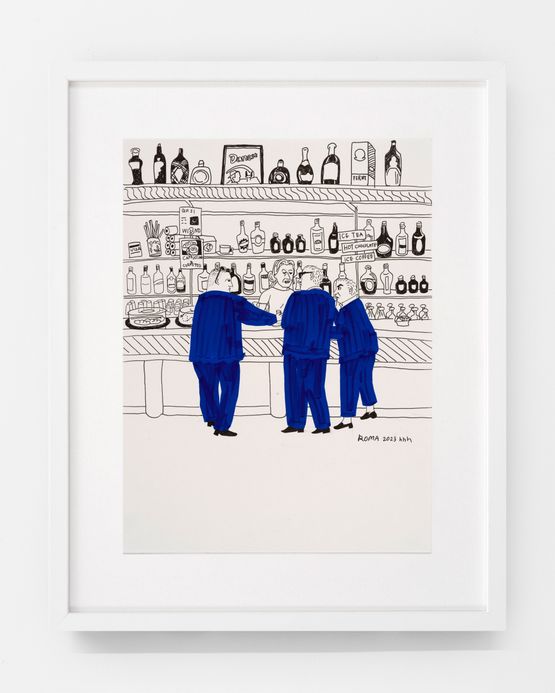 Romans by Huang Hai-Hsin contemporary artwork Works on Paper