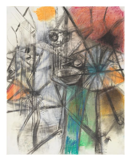 Brooklyn Jog by Mario Martinez contemporary artwork Works on Paper