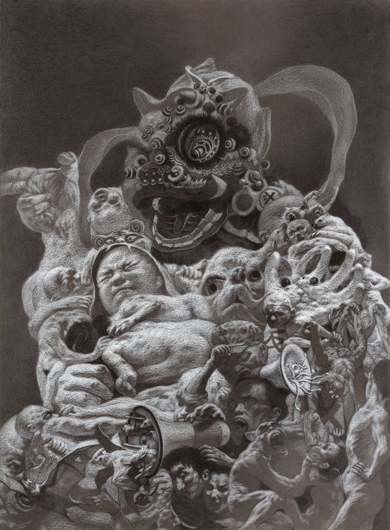 2020 Series by Xia Xiaowan contemporary artwork Works on Paper