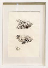 Stone telling Caylus 3 by Boedi Widjaja contemporary artwork works on paper