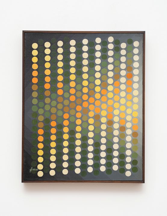 Encontro dos angulos de luz Meeting of the angles of light by Habuba Farah contemporary artwork Painting