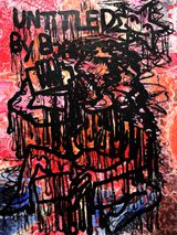 Untitled by Bjarne Melgaard contemporary artwork painting