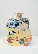 Splashdown by Krzysztof Strzelecki contemporary artwork sculpture