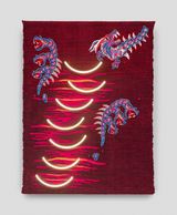El Lagarto by Kenia Almaraz Murillo contemporary artwork sculpture textile