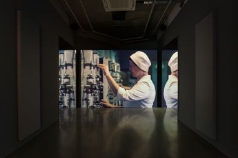 Contemporary art exhibition Jane and Louise Wilson The Toxic Camera at Maureen Paley London United Kingdom