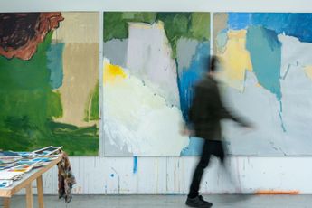 Contemporary art exhibition Richard Hearns No Ruined Stones at Cadogan Gallery London United Kingdom