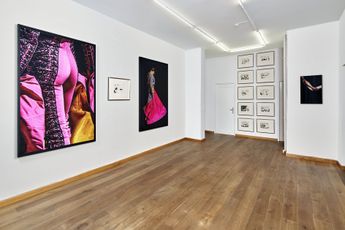 Contemporary art exhibition Pablo Picasso Pola Sieverding Pola  Pablo at Knust Kunz Gallery Editions Munich Germany