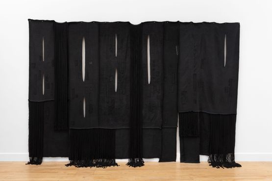 Jyestha by Sayan Chanda contemporary artwork Textile