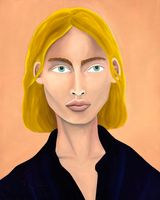 Agatha by Rebecca Brodskis contemporary artwork painting