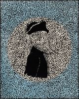 Untitled TEICRF by Daniel Boyd contemporary artwork painting