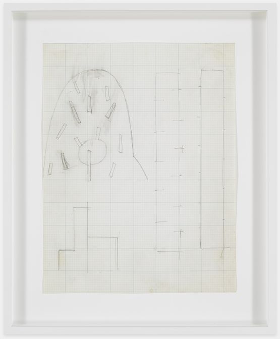 Worksheet for Atomic Haystack and Wind Catcher by Isamu Noguchi contemporary artwork Works on Paper