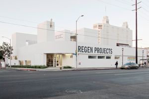 Regen Projects contemporary art gallery in Los Angeles United States