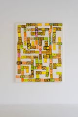 Mangos  Cheddar by Michael Swaney contemporary artwork painting mixed media