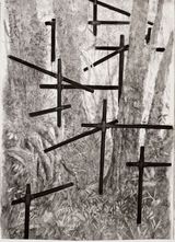 Pseudo Garden of Eden 2025 by Maryanto contemporary artwork drawing