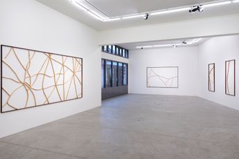 Contemporary art exhibition Mirko Baselgia Habitat at Galerie Urs Meile Lucerne Switzerland