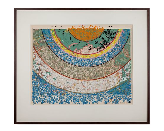 Points of departure IX by Bharti Kher contemporary artwork Works on Paper
