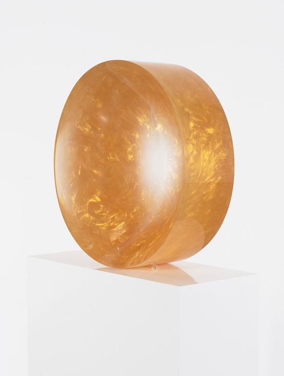 Untitled parabolic lens by Fred Eversley contemporary artwork Sculpture