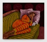 Strangers at The Bottom of a Hill Bedimmed Boundaries by Wangari Mathenge contemporary artwork painting