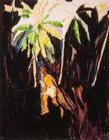 Fisherman by Peter Doig contemporary artwork print