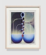 Milk Spout by Loie Hollowell contemporary artwork drawing works on paper