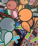 V-Platz by Marcus Weber contemporary artwork painting