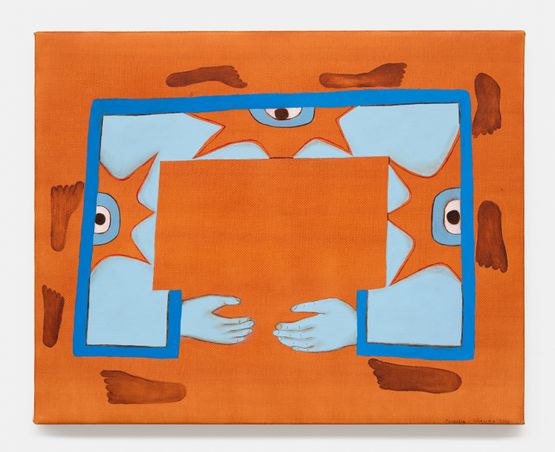 Dar ver Cacaxtla by Cecilia Vicuna contemporary artwork Painting