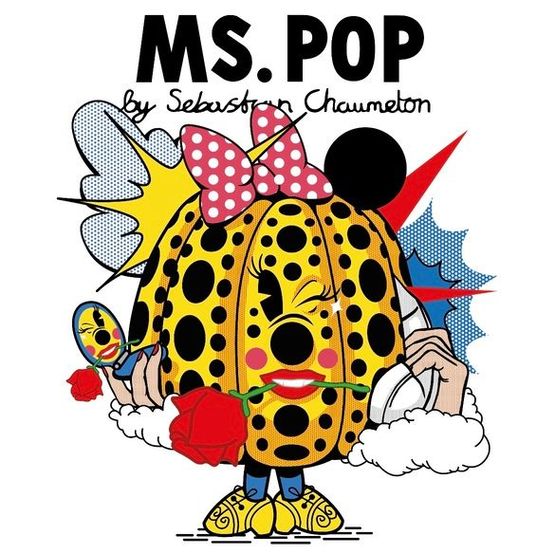 MS . POP 950 by Sebastian Chaumeton contemporary artwork Print